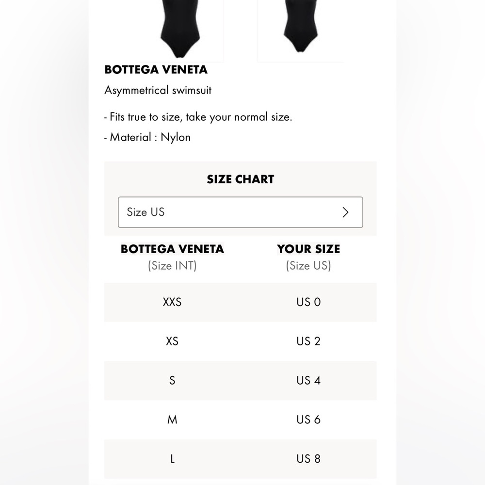 BOTTEGA VENETA
Asymmetrical swimsuit - Picture 12 of 12